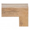 Moe's Home Collection Evander Dining Stool - Side Closeup Angle