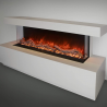 Modern Flames Modern Flames Landscape Pro Multi 44" / 56'' / 68'' / 80'' / 96'' / 120 '' Multi-Sided Built-In Electric Fireplace - LPM-4416 / 5616 / 6816 / 8016 / 9616 / 12016 - Front Side Angle