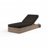Havana Adjustable Chaise in Spectrum Carbon w/ Self Welt - Front Side Angle