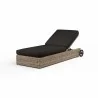 Havana Adjustable Chaise in Spectrum Carbon w/ Self Welt - Front Side Angle - Havana Adjustable Chaise in Spectrum Carbon w/ Self Welt - Front Side Angle