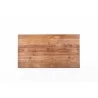 Crawford and Burke Vivienne 44" Reclaimed Wood Cocktail Table, Top Angle - Crawford and Burke Vivienne 44" Reclaimed Wood Cocktail Table, Top Angle