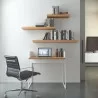 TemaHome Balda 120 Cm Hanging Wall Shelf in Oak - Lifestyle - TemaHome Balda 120 Cm Hanging Wall Shelf in Oak - Lifestyle