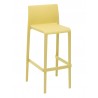 Injected Molded Polypropylene And Fiber Glass Barstool - VOLT-B - Yellow
