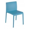 Injected Molded Polypropylene and Fiberglass Frame Chair - VOLT-S - Blue