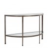 Sunpan Tempo Console Table - Front Side Angle