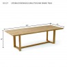CATANIA/CORONADO/JUNUS/TOSCANA DINING TABLE-dimension - CATANIA/CORONADO/JUNUS/TOSCANA DINING TABLE-dimension
