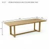 CATANIA/CORONADO/JUNUS/TOSCANA DINING TABLE-dimension - CATANIA/CORONADO/JUNUS/TOSCANA DINING TABLE-dimension