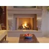 Superior Fireplaces 36" Fireplace With White Herringbone/Stacked Refractory Panels With Electronic Ignition In Natural/Propane - Superior Fireplaces 36" Fireplace With White Herringbone/Stacked Refractory Panels With Electronic Ignition In Natural/Propane