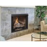 Superior Fireplaces 32" Firebox, 24" Tall Opening With Back Bay Brown/Refractory Stacked Fiber Liners - Lifestyle