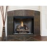 Superior Fireplaces 32" Firebox, 28" Tall Opening White Herringbone/Stacked Refractory