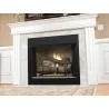 Superior Fireplaces 36" Firebox with 28" Tall Opening Firebox With White Herringbone/Stacked Liner - Superior Fireplaces 36" Firebox with 28" Tall Opening Firebox With White Herringbone/Stacked Liner