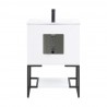 Manhattan Comfort Scarsdale 24" Bathroom Vanity Sink in White 