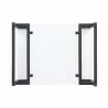 Manhattan Comfort Scarsdale 24" Bathroom Vanity Sink in White Bottom - Manhattan Comfort Scarsdale 24" Bathroom Vanity Sink in White Bottom