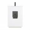 Manhattan Comfort Malverne 24" Bathroom Vanity Sink in White - Manhattan Comfort Malverne 24" Bathroom Vanity Sink in White
