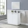 Manhattan Comfort Malverne 36" Bathroom Vanity Sink in White - Manhattan Comfort Malverne 36" Bathroom Vanity Sink in White