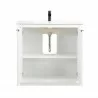 Manhattan Comfort Malverne 36" Bathroom Vanity Sink in White Back - Manhattan Comfort Malverne 36" Bathroom Vanity Sink in White Back