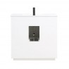 Manhattan Comfort Malverne 36" Bathroom Vanity Sink in White