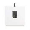 Manhattan Comfort Malverne 36" Bathroom Vanity Sink in White - Manhattan Comfort Malverne 36" Bathroom Vanity Sink in White