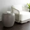 Sunpan Iolite End Table in Grey - Lifestyle - Sunpan Iolite End Table in Grey - Lifestyle