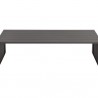 Sunpan Verin Coffee Table Greige / Warm Grey - Front Angle