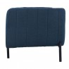 Moe's Home Collection Jaxon Sofa - Dark Blue - Side