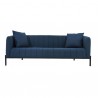 Moe's Home Collection Jaxon Sofa - Dark Blue - Front