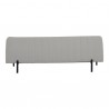 Moe's Home Collection Jaxon Sofa - Light Grey - Rear