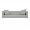 Moe's Home Collection Jaxon Sofa - Light Grey - Front