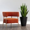 Sunpan Maestro Lounge Chair Danny Rust - Lifestyle