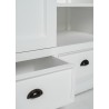 Nova Solo Halifax Wardrobe, with 2 Doors - Closeup Angle 