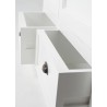 Nova Solo Halifax Wardrobe, with 2 Doors - Closeup Angle 