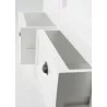 Nova Solo Halifax Wardrobe, with 2 Doors - Closeup Angle  - Nova Solo Halifax Wardrobe, with 2 Doors - Closeup Angle 