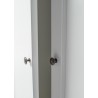Nova Solo Halifax Wardrobe, with 2 Doors - Closeup Angle 