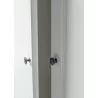 Nova Solo Halifax Wardrobe, with 2 Doors - Closeup Angle  - Nova Solo Halifax Wardrobe, with 2 Doors - Closeup Angle 