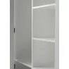 Nova Solo Halifax Wardrobe, with 2 Doors - Closeup Angle  - Nova Solo Halifax Wardrobe, with 2 Doors - Closeup Angle 