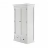 Nova Solo Halifax Wardrobe, with 2 Doors - Front Side Angle  - Nova Solo Halifax Wardrobe, with 2 Doors - Front Side Angle 