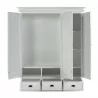 Nova Solo Halifax Wardrobe, with 3 Doors - Front Opened Angle  - Nova Solo Halifax Wardrobe, with 3 Doors - Front Opened Angle 