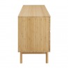 Greenington Monterey 4 Drawer Double Dresser, Wheat - Side Angle