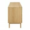 Greenington Monterey 4 Drawer Double Dresser, Wheat - Side Angle - Greenington Monterey 4 Drawer Double Dresser, Wheat - Side Angle