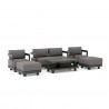 REPLACEMENT CUSHION SET-905-AL GRANADA ALUMINUM DEEP SEATING SET