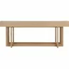 Sunpan Disera Dining Table 96'' in Natural - Front Angle - Sunpan Disera Dining Table 96'' in Natural - Front Angle