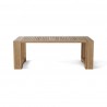 Capistrano Rectangular Coffee Table - Front - Capistrano Rectangular Coffee Table - Front