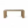 Capistrano Rectangular Coffee Table - Front - Capistrano Rectangular Coffee Table - Front