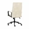 Sunpan Swanson Office Chair Polo Club Muslin-Bravo Cream - Back Side Angle - Sunpan Swanson Office Chair Polo Club Muslin-Bravo Cream - Back Side Angle