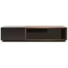 J&M Furniture TV Stand 047 in Black High Gloss & Walnut - J&M Furniture TV Stand 047 in Black High Gloss & Walnut