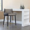 Sunpan Gianni Counter Stool - Dillon Stratus-Dillon Black - Lifestyle