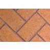Mosaic Masonry Firebrick Liners - Warm Red Full Herringbone