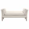 Warner Bench - Bisque Natural Gray - Front Angle - Warner Bench - Bisque Natural Gray - Front Angle
