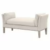 Warner Bench - Bisque Natural Gray - Front Side Angle - Warner Bench - Bisque Natural Gray - Front Side Angle