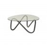 Cane-Line Wave Coffee Table Base Large - Black